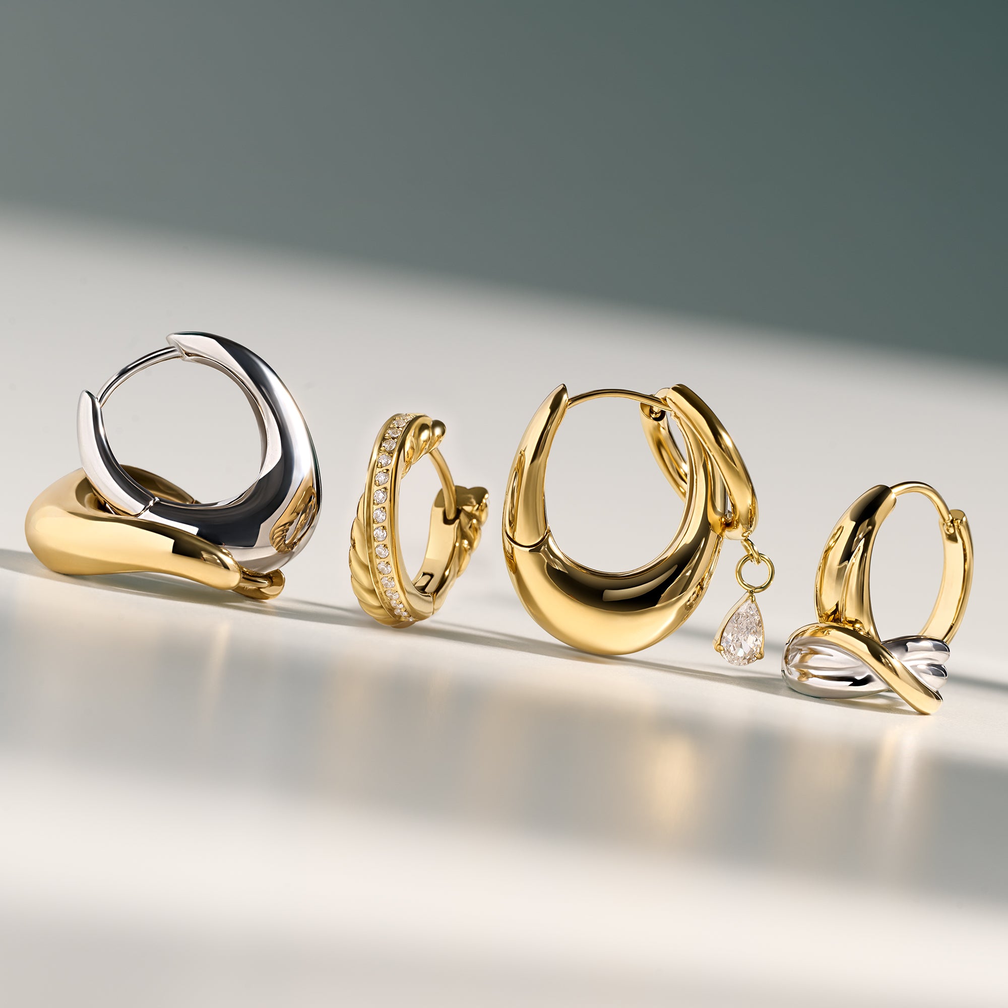 Beth Huggie Earrings
