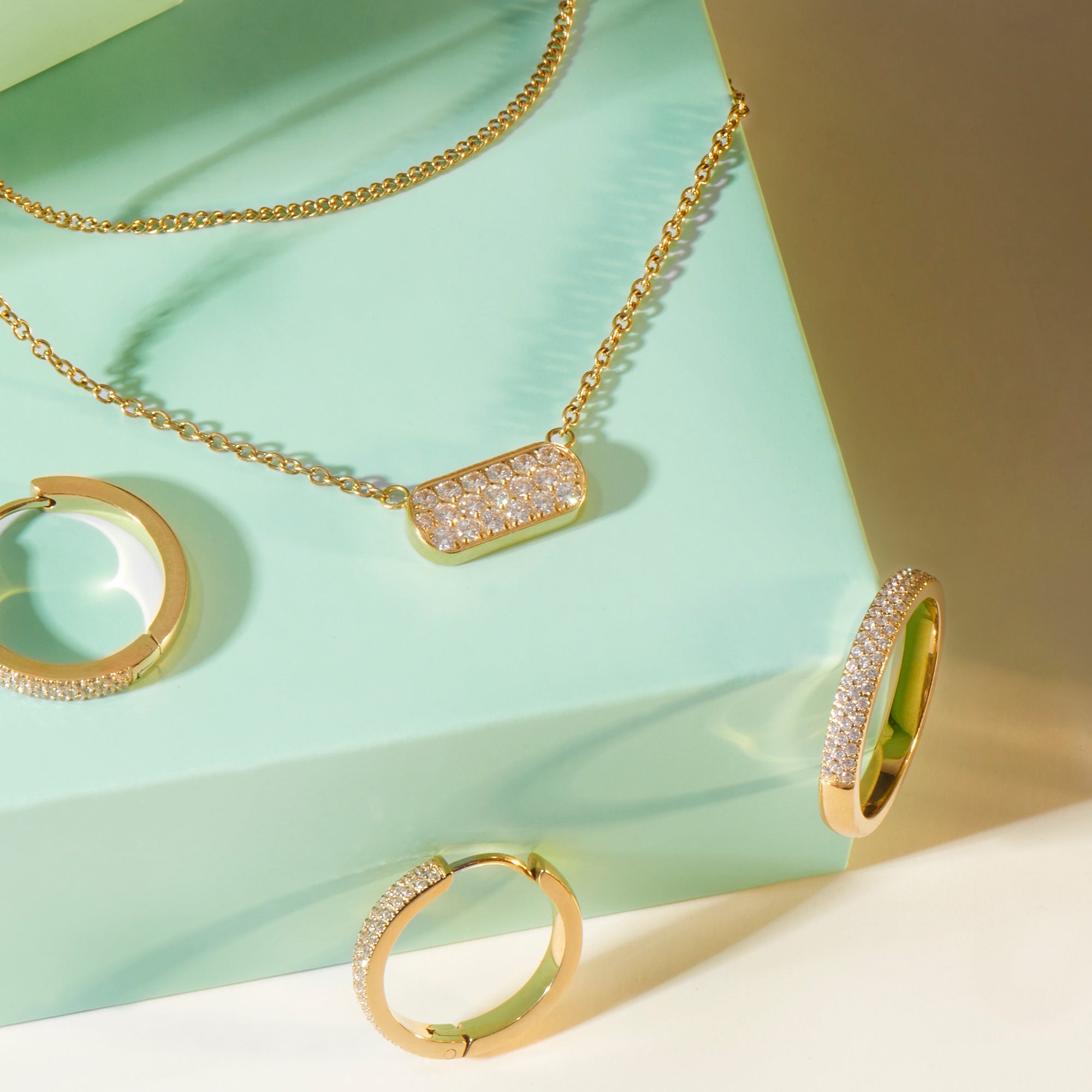 Vesta Huggie Earrings