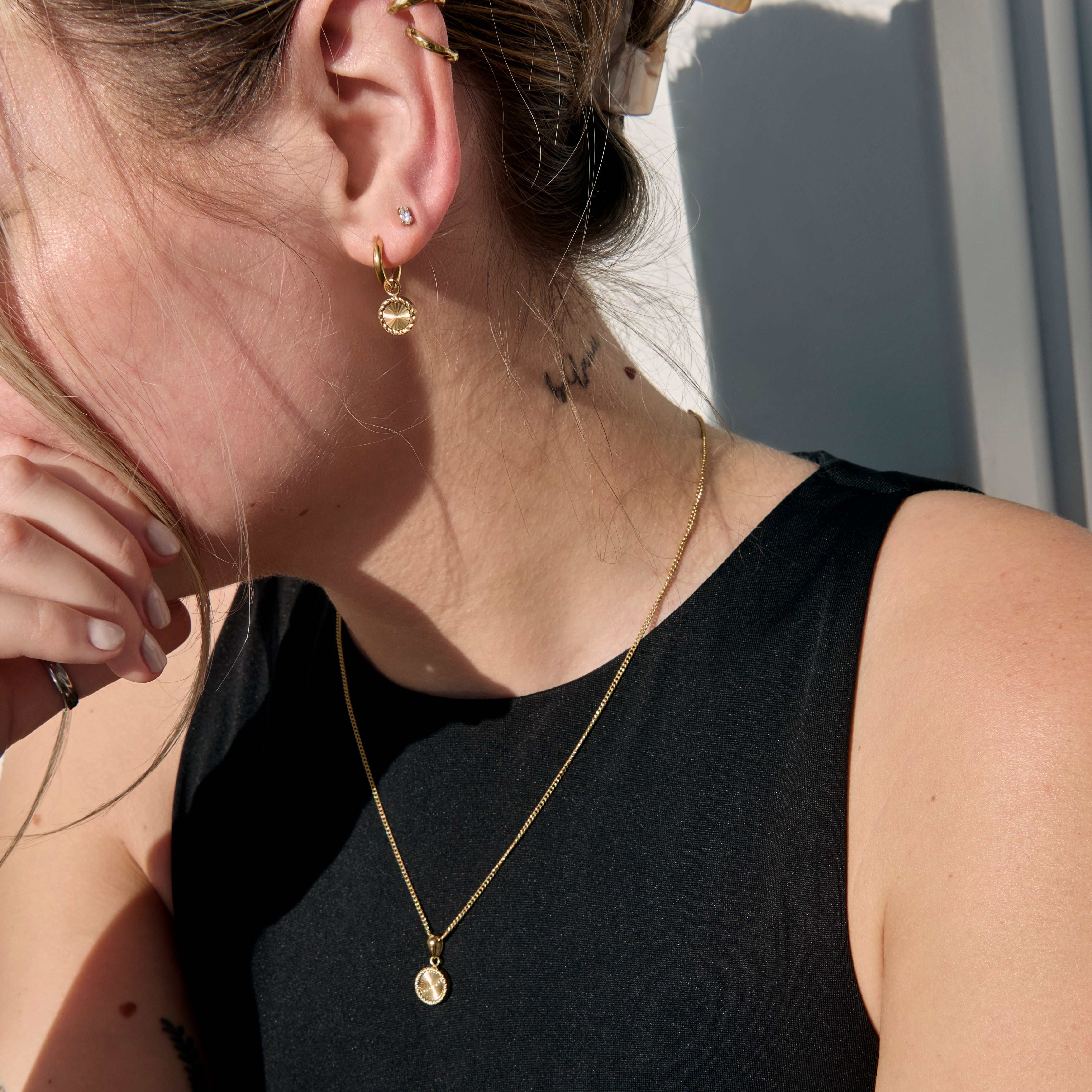 Esme Huggie Earrings